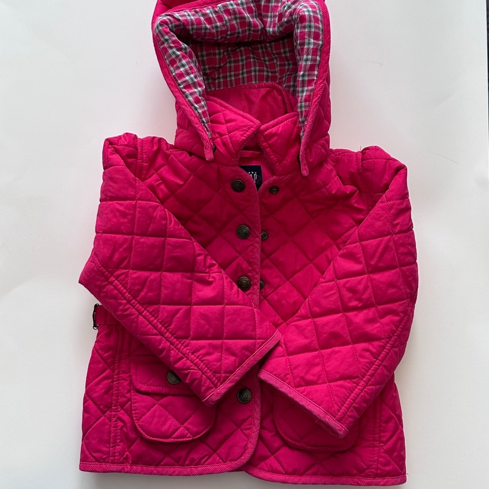 Gap Toddler Quilted Jacket in Pink